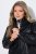 Ulla Popken 854795 Giacca biker in ecopelle Nero - Giacche - Giacche taglie forti da donna