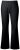 Ulla Popken 854910 Pantaloni stretch caldi con elastico in vita Nero - Pantaloni in tessuto - Pantaloni ampi taglie forti donna