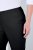 Ulla Popken 854910 Pantaloni stretch caldi con elastico in vita Nero - Pantaloni in tessuto - Pantaloni ampi taglie forti donna