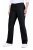 Ulla Popken 854910 Pantaloni stretch caldi con elastico in vita Nero - Pantaloni in tessuto - Pantaloni ampi taglie forti donna