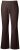 Ulla Popken 854910 Pantaloni stretch caldi con elastico in vita Marrone mogano - Pantaloni in tessuto - Pantaloni ampi taglie forti donna