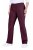 Ulla Popken 854910 Pantaloni stretch caldi con elastico in vita Melanzana - Pantaloni in tessuto - Pantaloni ampi taglie forti donna