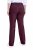 Ulla Popken 854910 Pantaloni stretch caldi con elastico in vita Melanzana - Pantaloni in tessuto - Pantaloni ampi taglie forti donna