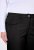 Ulla Popken 854987 Pantaloni stretch caldi con cintura comfort Nero - Pantaloni in tessuto - Pantaloni ampi taglie forti donna