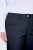 Ulla Popken 854987 Pantaloni stretch caldi con cintura comfort Blu scuro - Pantaloni in tessuto - Pantaloni ampi taglie forti donna