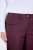 Ulla Popken 854987 Pantaloni stretch caldi con cintura comfort Melanzana - Pantaloni in tessuto - Pantaloni ampi taglie forti donna