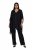 Ulla Popken 855134 Giacca di paillettes Nero - Giacche - Giacche taglie forti da donna