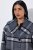 Ulla Popken 855250 Cappotto in lana asimmetrico con collo ampio Grigio melange - Cappotti - Cappotti taglie forti da donna