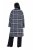 Ulla Popken 855250 Cappotto in lana asimmetrico con collo ampio Grigio melange - Cappotti - Cappotti taglie forti da donna