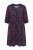 Ulla Popken 855270 Abito in jersey fantasia con scollo a V Antracite - Abiti in jersey - 