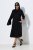 Ulla Popken 855373 Abito in jersey fantasia Nero - Abiti in jersey - 