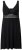Ulla Popken 855428 Négligé con pizzo Nero - Camicie da notte - 