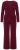 Ulla Popken 855622 Tuta a maniche lunghe con scollo a V Bordeaux - Tute - Tute Intere in Taglie Forti