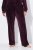 Ulla Popken 856119 Pantaloni da casa Prugna - Pigiami/Loungewear - 