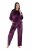 Ulla Popken 856119 Pantaloni da casa Prugna - Pigiami/Loungewear - 