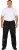 Dobsom Perugia Pants Nero - Abbigliamento sportivo & Outdoor - Abbigliamento Sportivo Uomo Taglie Forti