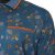 Kam Jeans 5494 Digital Floral Print Polo Blue - Polo - Polo Uomo Taglie Forti