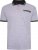 Kam Jeans 5488 Dobby Print Pique Polo Navy - Polo - Polo Uomo Taglie Forti