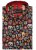 Kam Jeans 6040 Floral Skull Print Shirt Black - Camicie - Camicie Taglie Forti Uomo