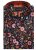 Kam Jeans 6041 Skeleton Digital Print Shirt Navy - Camicie - Camicie Taglie Forti Uomo