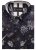 Kam Jeans 6045 Dragonfly Digital Print Short Sleeve Shirt Navy - Camicie - Camicie Taglie Forti Uomo