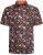 Kam Jeans 6041 Skeleton Digital Print Shirt Navy - Camicie - Camicie Taglie Forti Uomo