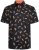 Kam Jeans 6046 Vintage Car Digital Print Shirt Black - Camicie - Camicie Taglie Forti Uomo