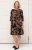 Scandinavian Caramel Flower Petals Dress Lavender and Orange - ABBIGLIAMENTO DONNA 40-66 - 
