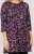 Scandinavian Caramel Flower Petals Tunic Purple - T-shirt - 