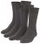 Adamo Aaron Soft-socks Charcoal 3-pack - Intimo & costumi da bagno - Intimo Taglie Forti Uomo