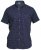 D555 Barrington Short Sleeve Shirt Navy - Camicie - Camicie Taglie Forti Uomo