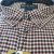 Kam Jeans 6302 Casual Gingham Check Shirt Navy - Camicie - Camicie Taglie Forti Uomo