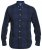 D555 Davenport Long Sleeve Shirt Navy - Camicie - Camicie Taglie Forti Uomo