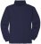 Adamo Fabio Comfort fit Turtleneck Long sleeve T-shirt Navy - Magliette - Magliette Uomo Taglie Forti