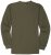 Adamo Floyd Comfort fit Long sleeve T-shirt Khaki - Magliette - Magliette Uomo Taglie Forti