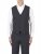 Skopes Darwin Waistcoat Black stripe - Abiti - Abiti da Uomo Taglie Forti
