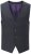 Skopes Darwin Waistcoat Black stripe - Abiti - Abiti da Uomo Taglie Forti