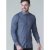 D555 Kermit Long Sleeve Printed Shirt - Camicie - Camicie Taglie Forti Uomo