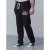 D555 Tony Sweatpants Black - Pantaloni & pantaloncini tuta - Pantaloni Tuta Uomo Taglie Forti