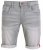 D555 Griffin Denim Shorts Grey - Shorts - Pantaloncini Uomo Taglie Forti