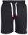 D555 Harvey Fleece Shorts Black - Pantaloni & pantaloncini tuta - Pantaloni Tuta Uomo Taglie Forti