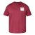 North Latitude T-Shirt With Print Rosso - Magliette - Magliette Uomo Taglie Forti