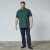 North Latitude Superflex Polo Verde/Kaki - TALL polo - Polo TALL per uomo alto