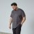 North Latitude Alpine Club T-Shirt Grigio/Antracite - Magliette - Magliette Uomo Taglie Forti