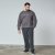 North Latitude Crewneck Sweatshirt Grigio/Antracite - TALL felpe - Felpe TALL per uomo alto
