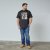North Latitude Adventure 98 Graphic Tee Nero - TALL T-shirts - T-Shirt per Uomini Alti