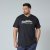 North Latitude Mountain T-Shirt V-Neck Nero - Magliette - Magliette Uomo Taglie Forti
