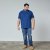 North Latitude Superflex Polo Blu - TALL polo - Polo TALL per uomo alto