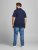 Jack & Jones Jersey Polo Navy - Polo - Polo Uomo Taglie Forti