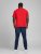 Jack & Jones Elogo T-Shirt True Red - Magliette - Magliette Uomo Taglie Forti